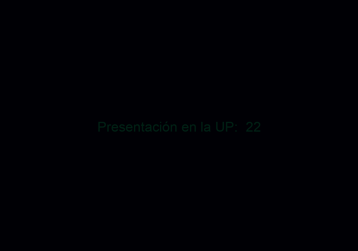 Presentación en la UP:  22/5/2014